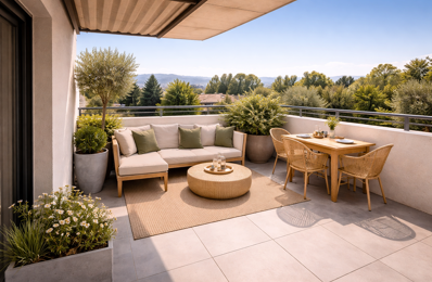 T3 LUMINEUX – DERNIER ÉTAGE AVEC BELLE TERRASSE — photo du bien