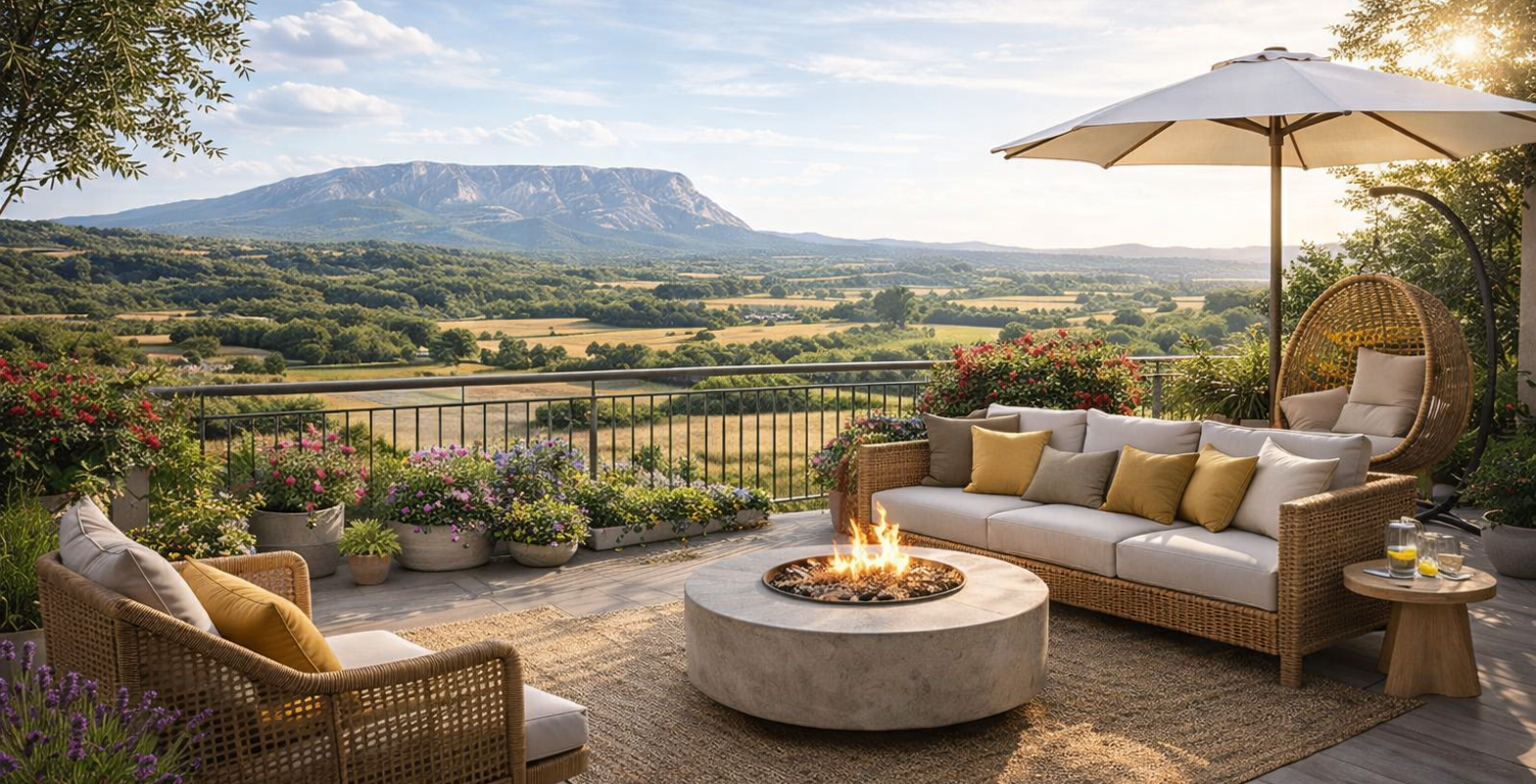 MAGNIFIQUE 4P de 80M² - VUE IMPRENABLE SUR SAINTE VICTOIRE  — photo 1