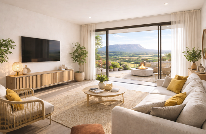 MAGNIFIQUE 4P de 80M² - VUE IMPRENABLE SUR SAINTE VICTOIRE  — photo 2
