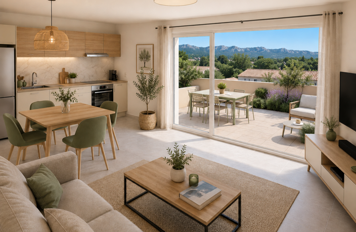  - Le confort du neuf au cœur des Alpes ! T4 de 102 m² avec balcon et parking  — photo 2