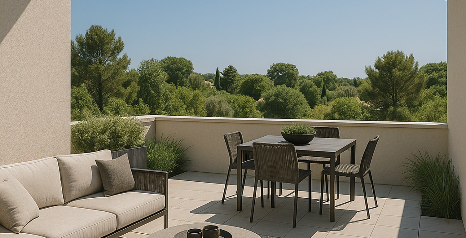 - ENTRE GIGNAC ET MARIGNANE - 3P DE 65M² AVEC TERRASSE DE 25M² — photo 1