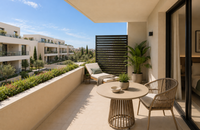 PORT-FRÉJUS – GRANDE TERRASSE À DEUX PAS DE LA MARINA – SUPERBE STUDIO — photo du bien