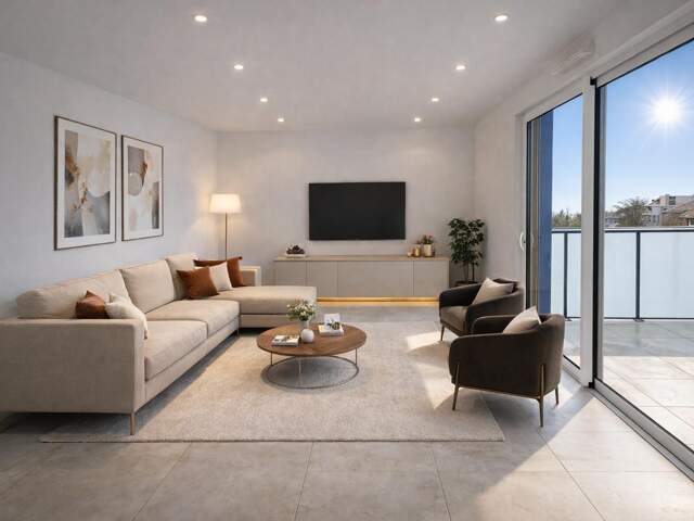 Élégant duplex de standing au calme absolu, dernier étage avec vue dégagée et balcon, 3 pièces 91 m² — photo du bien