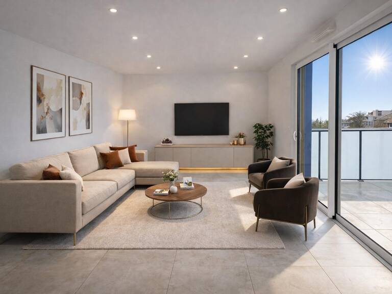 Élégant duplex de standing au calme absolu, dernier étage avec vue dégagée et balcon, 3 pièces 91 m² — photo 1