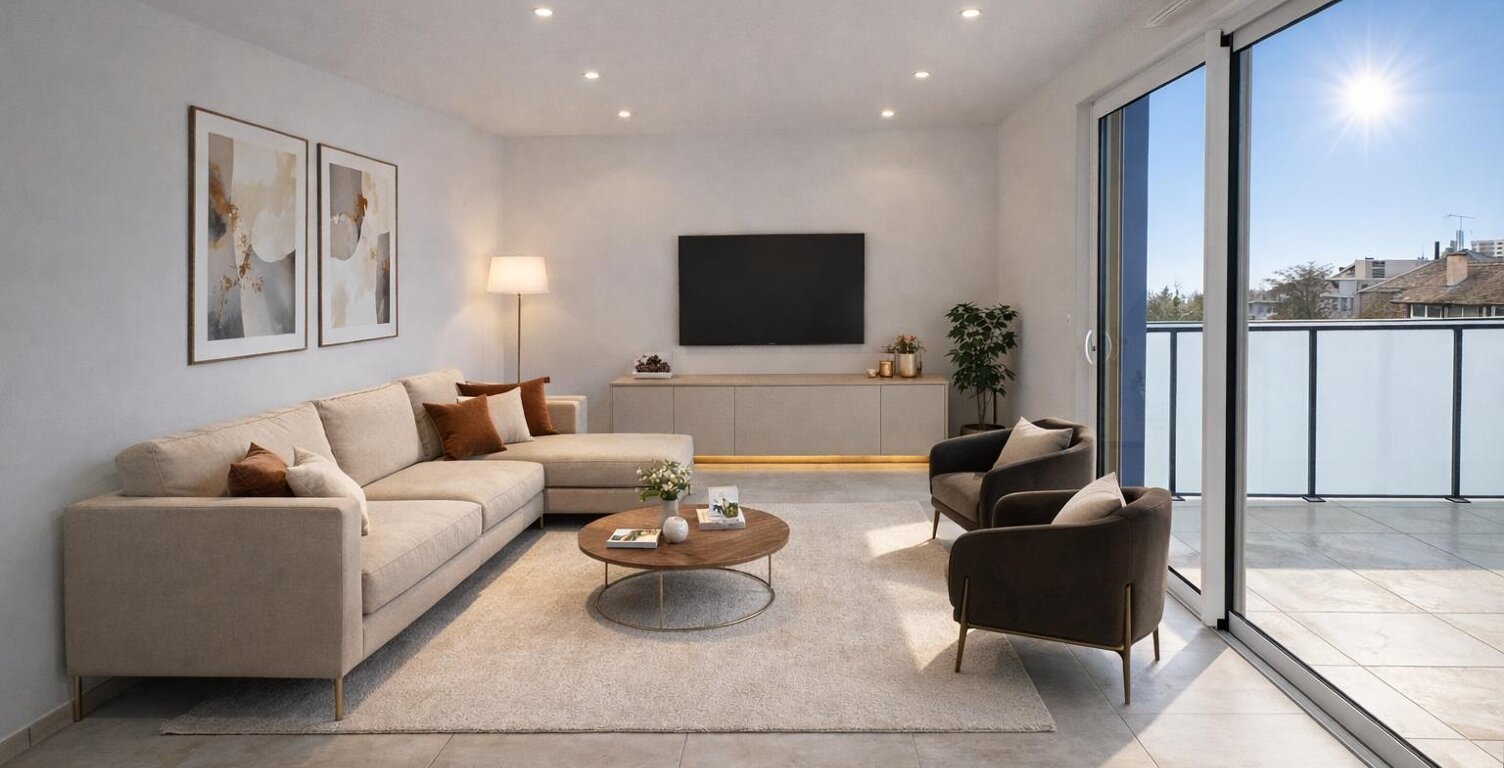 Élégant duplex de standing au calme absolu, dernier étage avec vue dégagée et balcon, 3 pièces 91 m² — photo 1