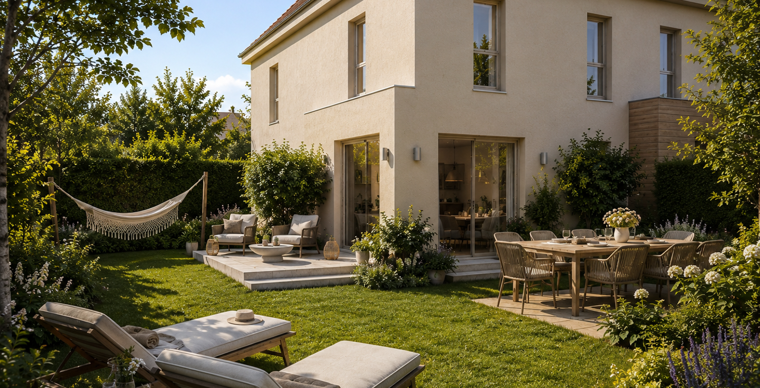 4 Pièces en TRIPLEX de 85 m2 avec JARDIN à 10 minutes de STRASBOURG — photo 1