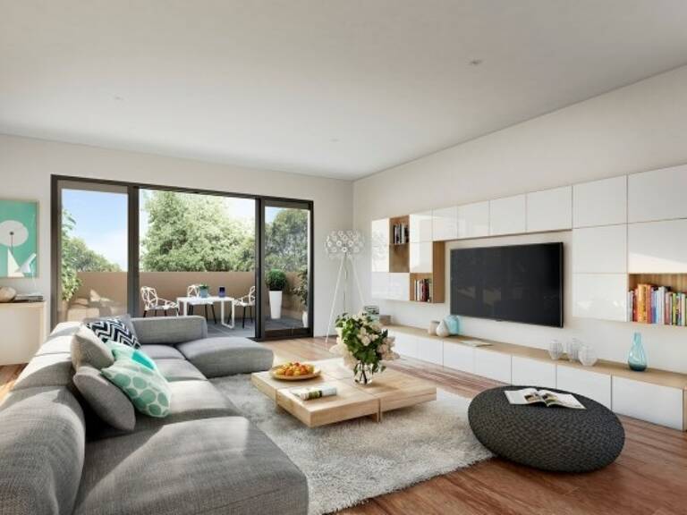DERNIER ETAGE AVEC BALCON - PETITE RESIDENCE - COEUR DE VILLAGE - FAIBLES CHARGES — photo 1