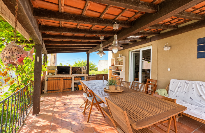 A VENDRE - MURVIEL LES BEZIERS - MAISON DE CARACTERE DE 215 — photo 4