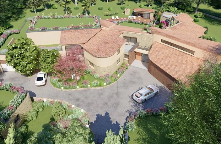 Mougins - Le Parc: 10.046 m2 terrain avec Villa 327 m2 ou Villa — photo 2