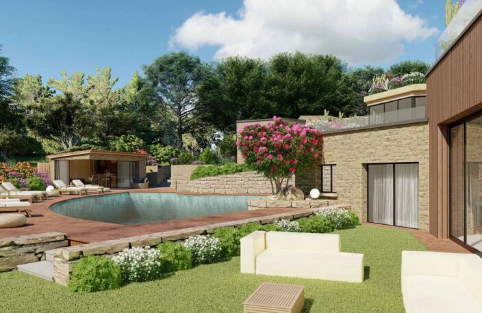 Mougins - Le Parc: 10.046 m2 terrain avec Villa 327 m2 ou Villa — photo 4