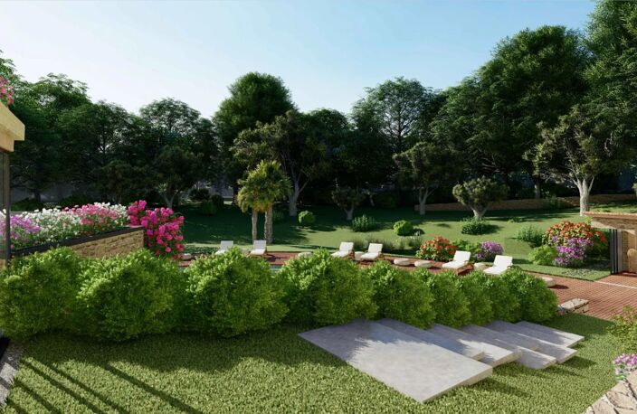 Mougins - Le Parc: 10.046 m2 terrain avec Villa 327 m2 ou Villa — photo 5
