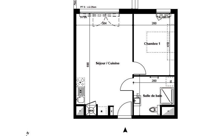 Vente Appartement 2 pièces — photo 4