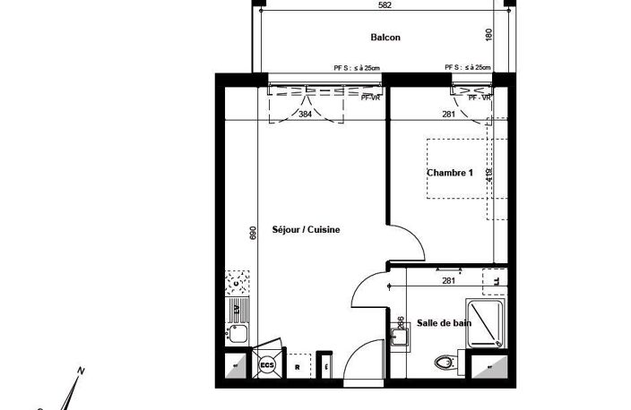 Vente Appartement 2 pièces — photo 4