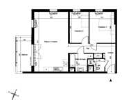 Vente Appartement 3 pièces — photo 4