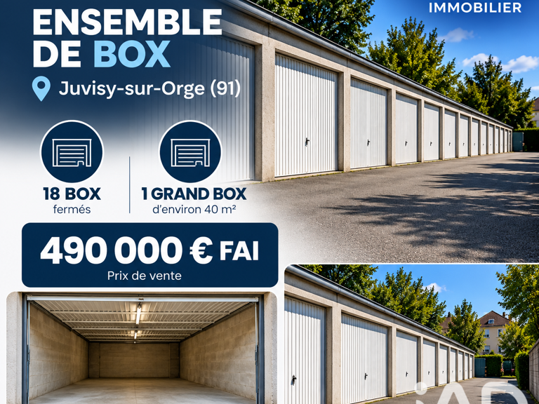 Vente Garage 265 m&sup2; — photo 1