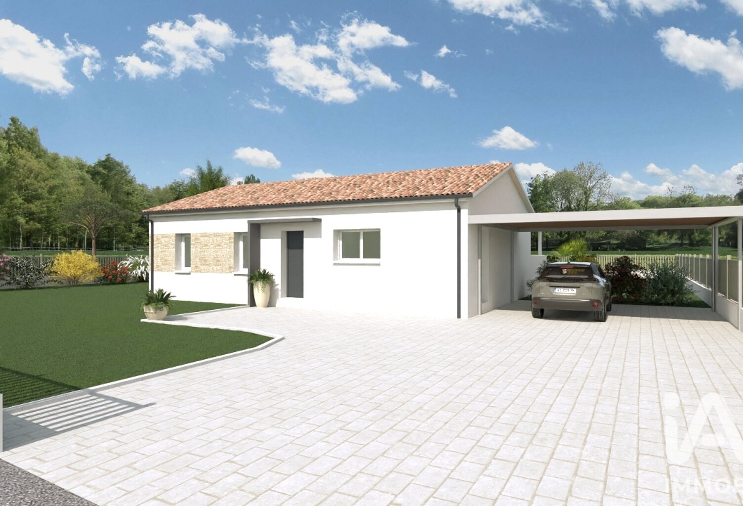 Vente Terrain à bâtir 800 m&sup2; — photo 1