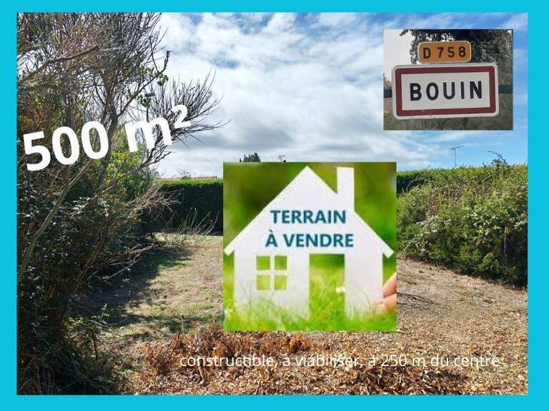 Vente Terrain 500 m&sup2; — photo 1
