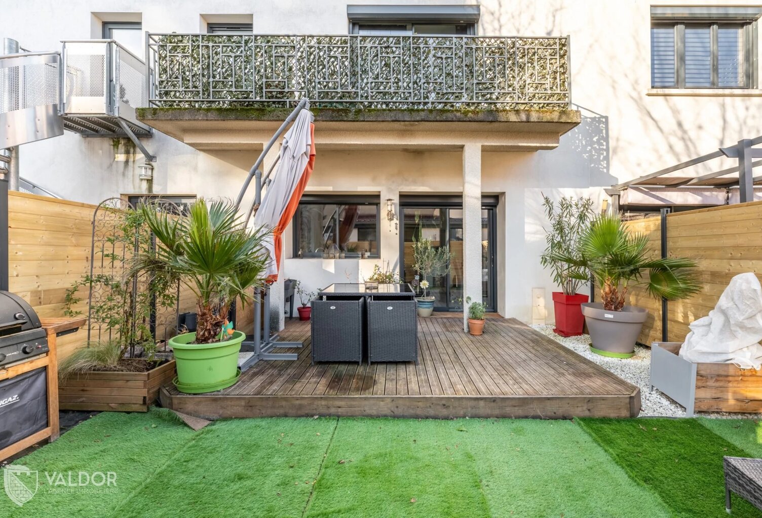 Appartement T3 en rez-de-jardin — photo 1