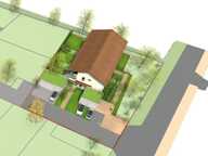 Marlieux – Terrain constructible viabilisé avec permis purgé pour projet résidentiel — photo 2