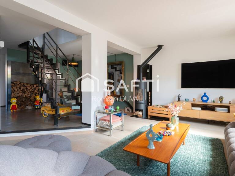 Appartement duplex style loft avec terrasse — photo 1