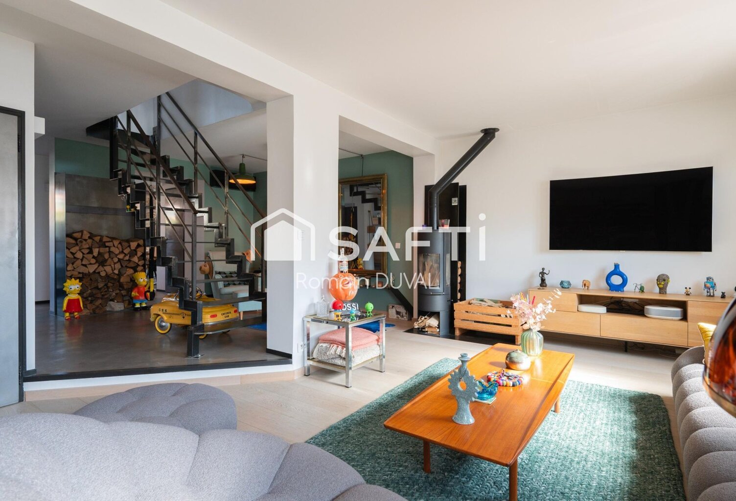 Appartement duplex style loft avec terrasse — photo 1