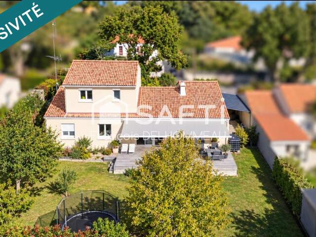 Maison 140m2, 6 chambres, garage, terrain de 648m2 à Dompierre sur Yon — photo du bien
