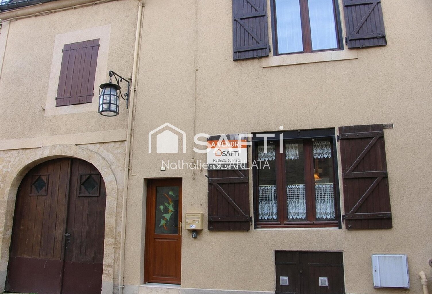 MAISON avec grenier aménageable/cour/grange-garage — photo 1