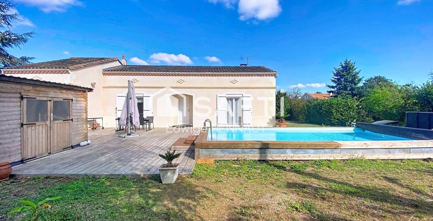 Maison plain pied 3 chambres, grand jardin et piscine. — photo 1
