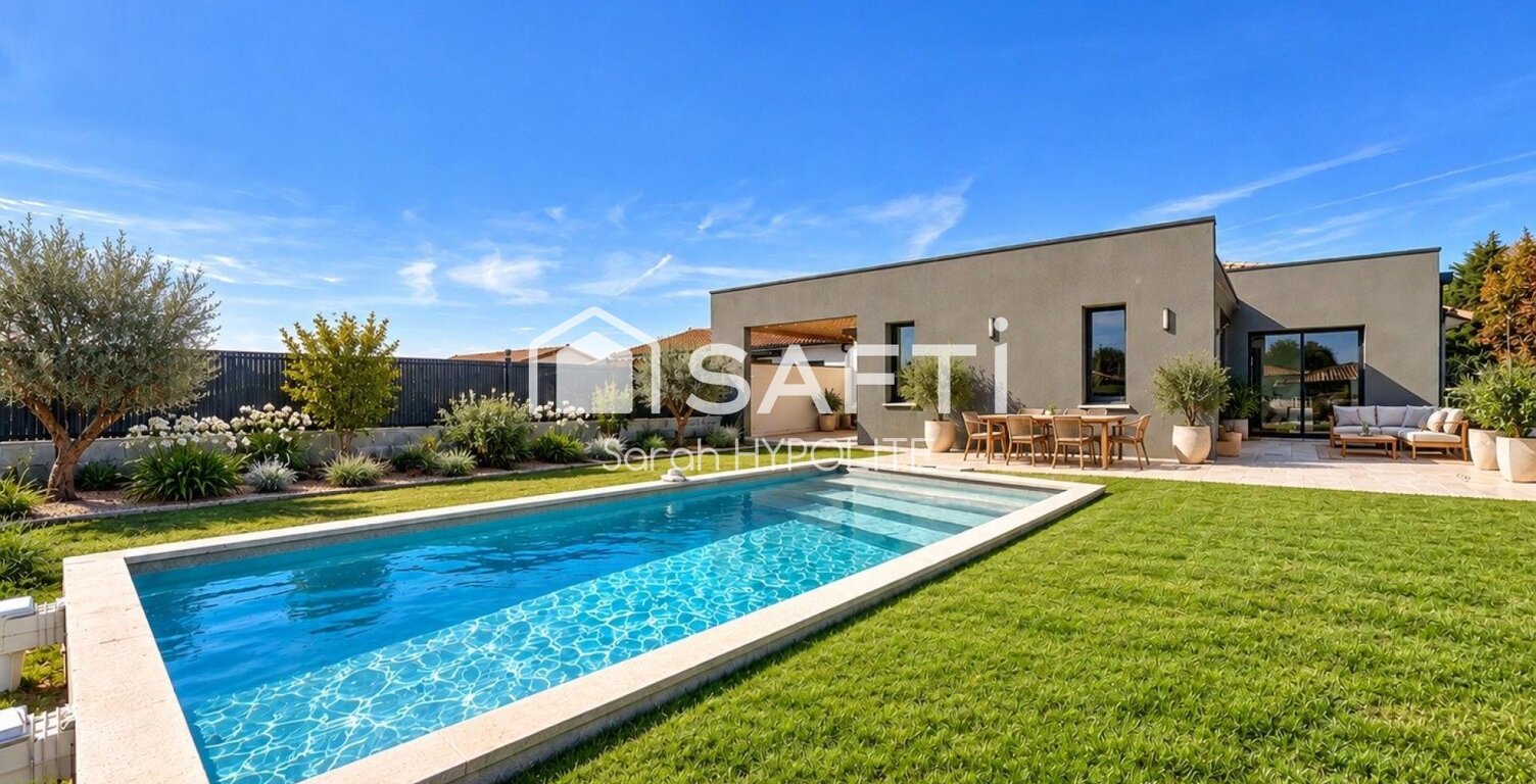 Maison neuve de 112 m2 avec garage et piscine — photo 1