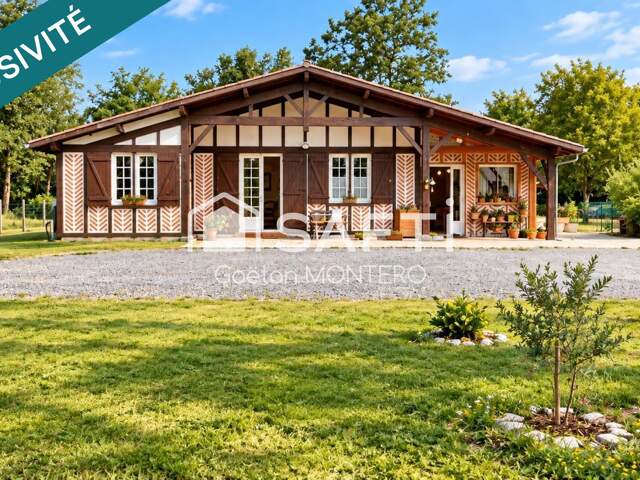 À vendre, Labouheyre, propriété avec deux maisons. — photo du bien