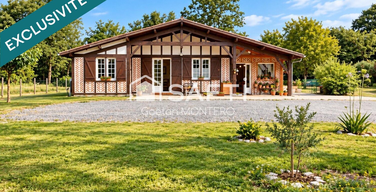 À vendre, Labouheyre, propriété avec deux maisons. — photo 1