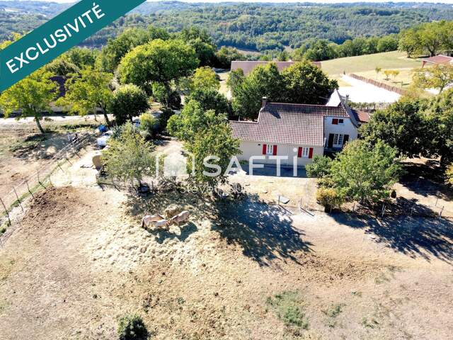 Plazac vue dominante sur 2,6ha — photo du bien