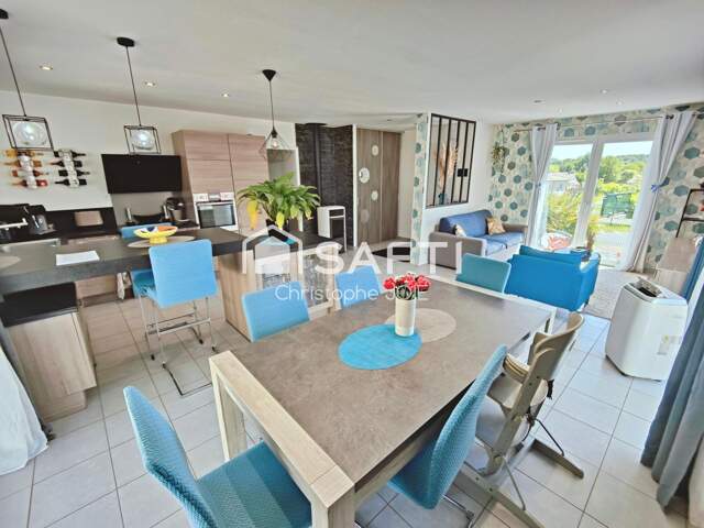 T4 Plain pied. Non mitoyen, au calme. Garage.DPE B — photo du bien