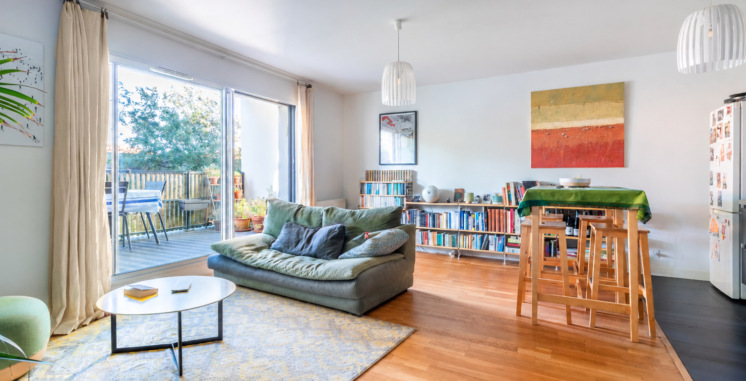 ANGLET CHIBERTA/CHAMBRE D'AMOUR : T3 à deux pas de l'océan — photo 1