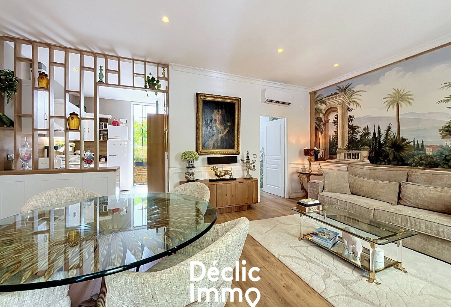APPARTEMENT D'EXCEPTION - HAUT DE VILLA DE STYLE HAUSSMANIEN - TERRASSE 32 M2 - BALCON VEGETALISE - MOUANS SARTOUX CENTRE — photo 1