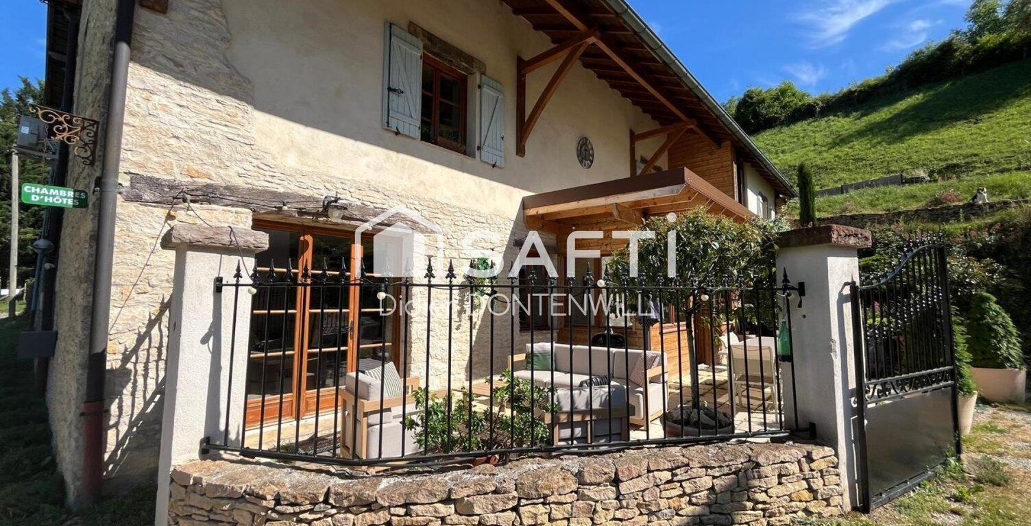 Maison en pierres 5 chambres à SICCIEU 38460 — photo 1