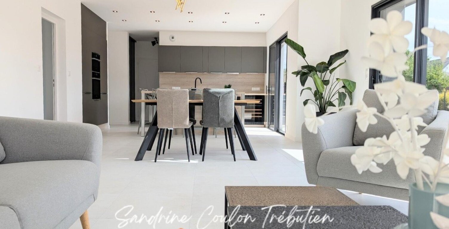 Maison contemporaine - 800 m² de terrain - plain pied — photo 1