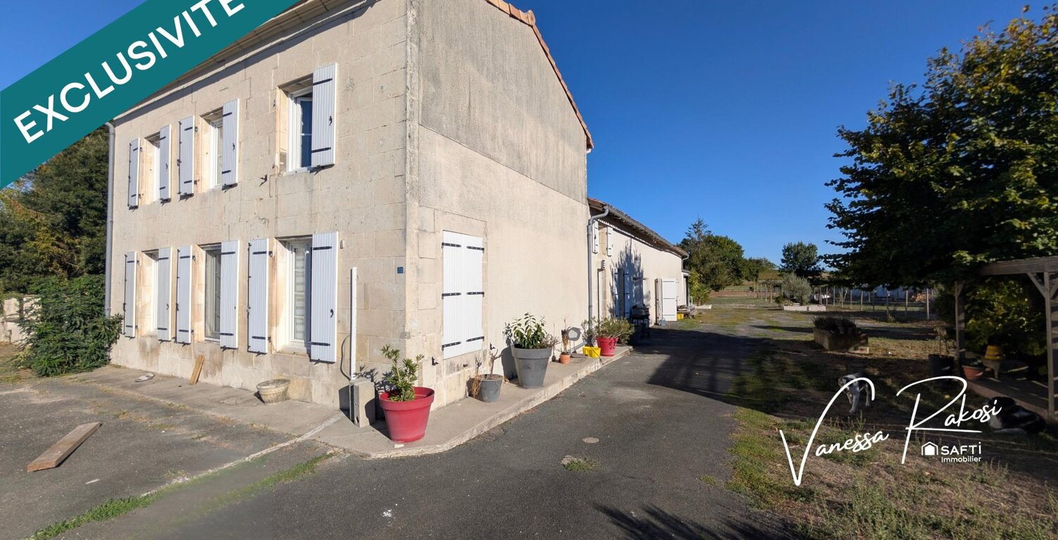 Maison charentaise avec 3 chambres, garage, dépendances et jardin — photo 1