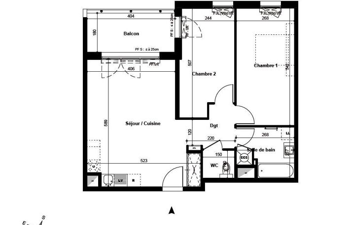 Vente Appartement 3 pièces — photo 4