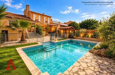 COUP DE CUR À SERVIAN  MAISON DE CHARME AVEC PISCINE ET GARAGE  120 m²  3 CHAMBRES  270 000  — photo du bien