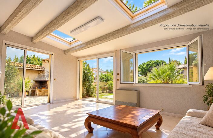 COUP DE CUR À SERVIAN  MAISON DE CHARME AVEC PISCINE ET GARAGE  120 m²  3 CHAMBRES  270 000  — photo 2