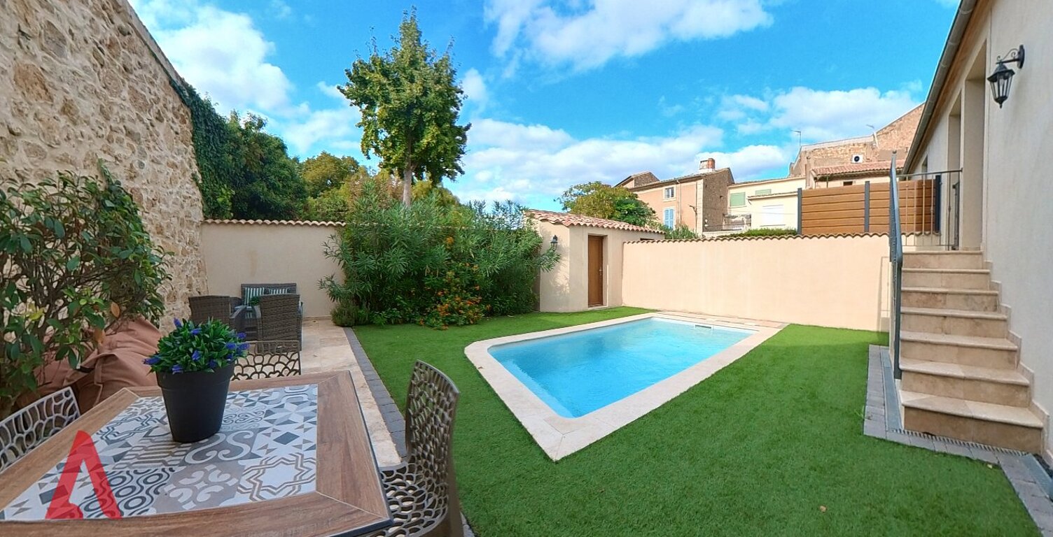 Grange d'exception rénovée avec deux suites, piscine  — photo 1