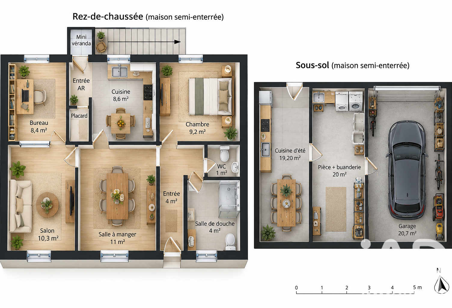 Vente Maison/villa 5 pièces — photo 1