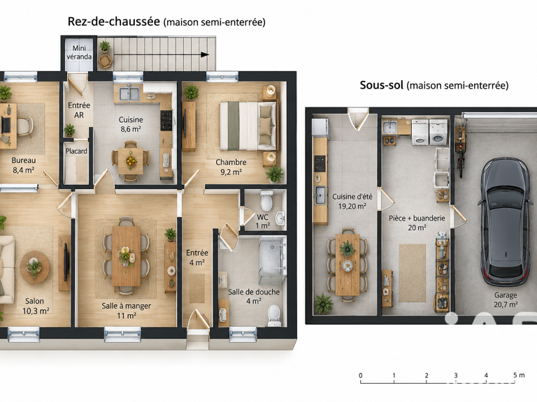Vente Maison/villa 5 pièces — photo 1