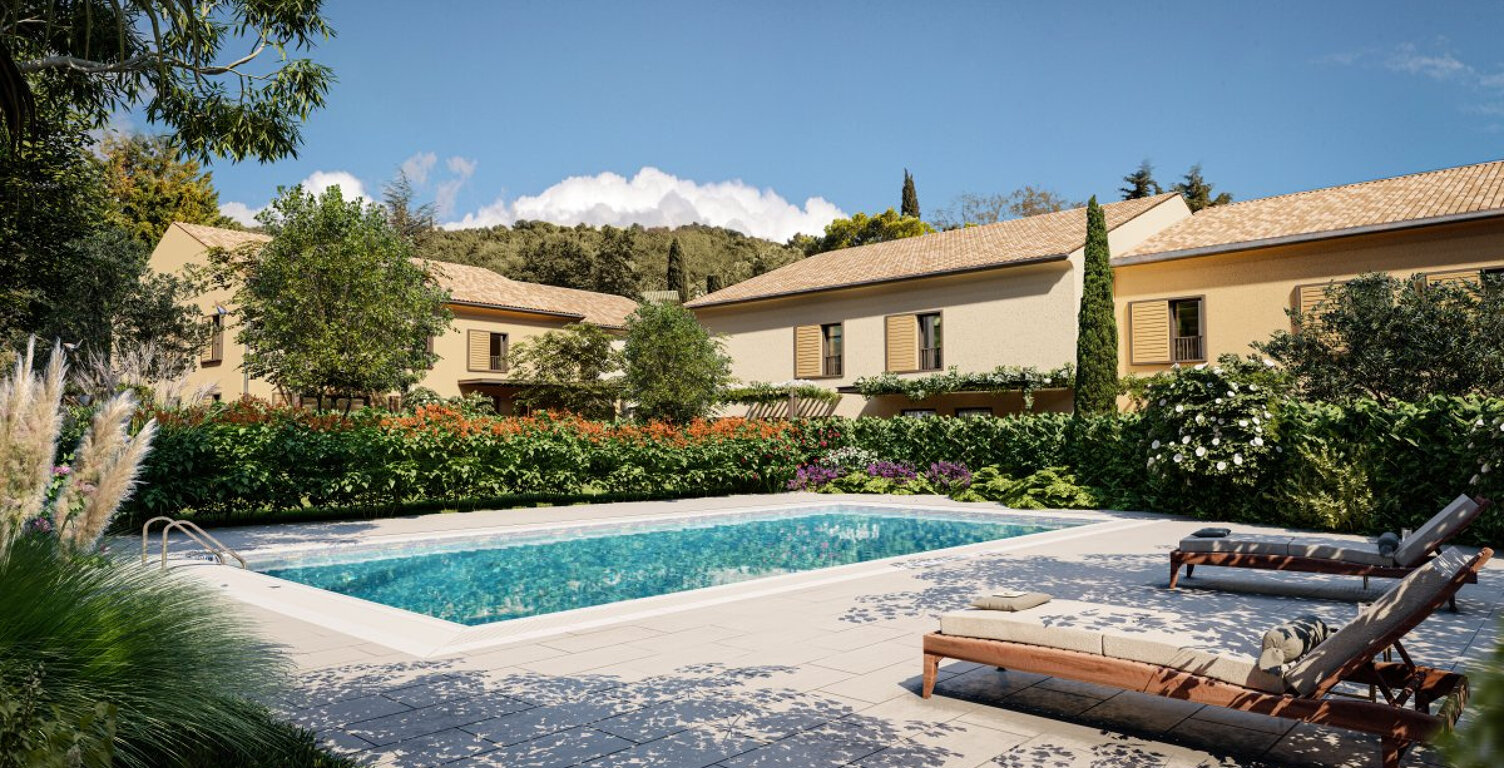 LUYNES - Maison duplex de 100.23m2 avec extérieur, stationnements et piscine commune — photo 1
