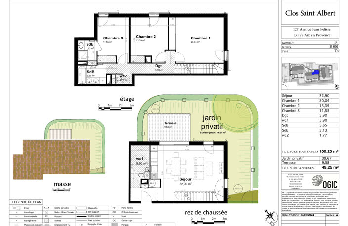 LUYNES - Maison duplex de 100.23m2 avec extérieur, stationnements et piscine commune — photo 4