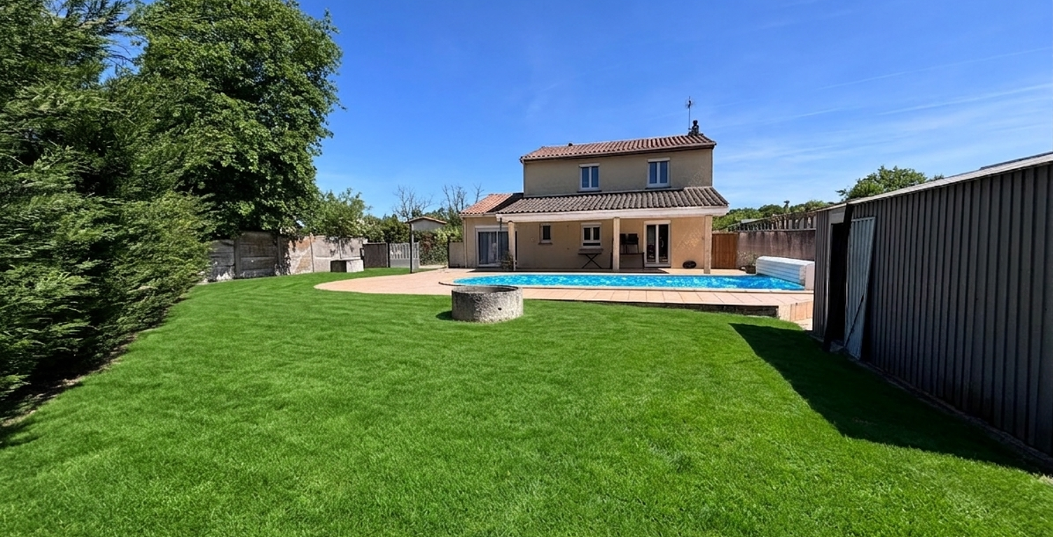 MÉRIGNAC   MAISON 5 CHAMBRES, JARDIN ET PISCINE — photo 1