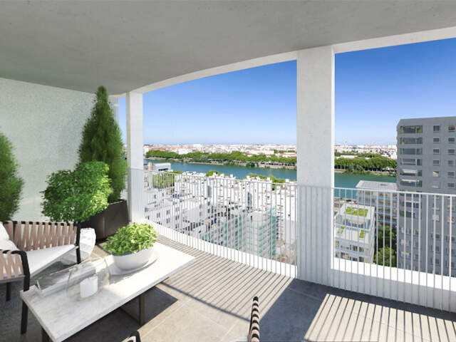 T2 NEUF AVEC GRANDE LOGGIA ! – COUP DE CŒUR À SAINT-DENIS — photo du bien