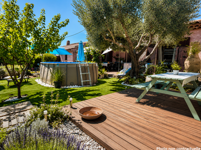 SAINT-CYR-SUR-MER   MAISON DE PLAIN-PIED 85 M2   3 CHAMBRES   TERRAIN 500 M2 PISCINABLE   GARAGE — photo du bien