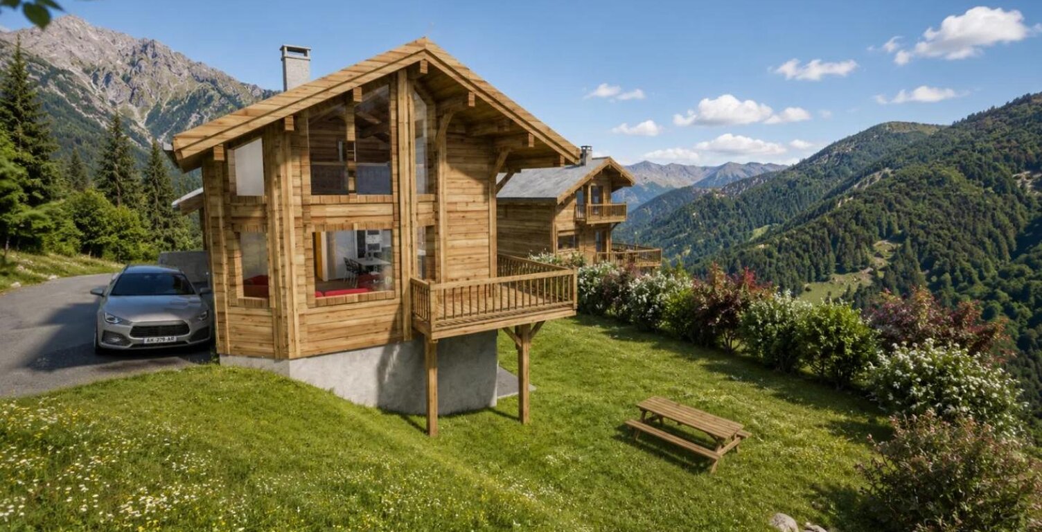 Référence : 7368-MBE - Chalet de type 4 à Saint Blaise — photo 1